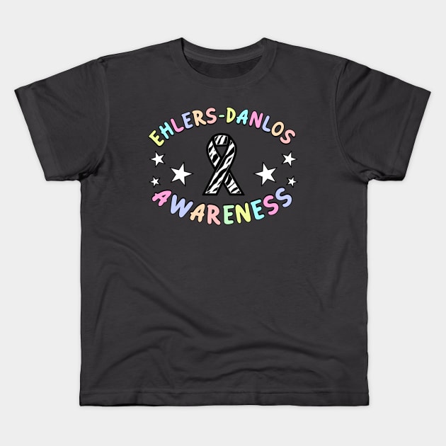 Ehlers Danlos Syndrome - Disability Awareness Kids T-Shirt by Football from the Left